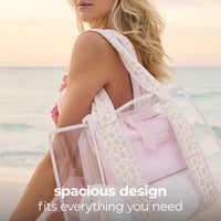 Quilted Ditsy Floral Jelly Tote Bag, CaseMate
