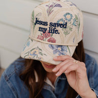 Jesus Saved My Life Hat