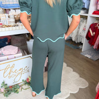 Celina Top (Forest)