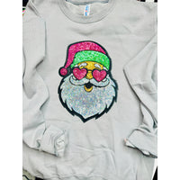 Santa Sequin Patch