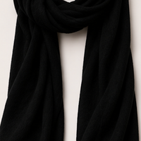 Catalina Cashmere Scarf (Black)