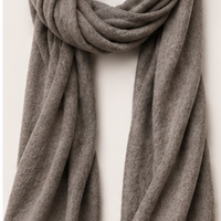 Catalina Cashmere Scarf (Grey)