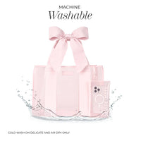 Ballet Pink Bow Jelly Tote Bag, CaseMate