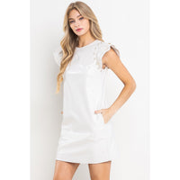 Pearl Accent Dress