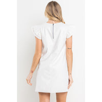 Pearl Accent Dress