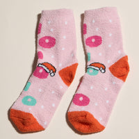 Christmas Fuzzy Sock Gift Set