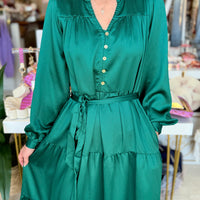 Gracelyn Aventurine Dress