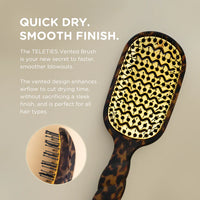 Vented Hair Brush (Tortoise)