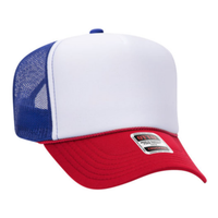 Foam Trucker Hat (Red/White/White)