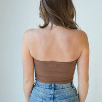 Boob-eez, Double Layer Bandeau (Chocolate)