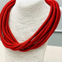 Haley Necklace (Red)