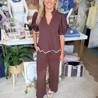 Celina Pant (Brown)