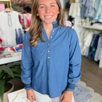 Kimmie Top (Chambray)