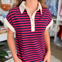 Megan Top (Red)