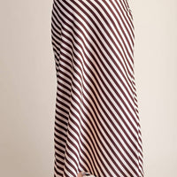 Gianna Skirt (Brown/Cream)
