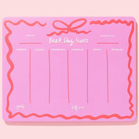 Best Week Ever Weekly Planner