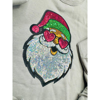 Santa Sequin Patch