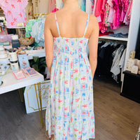 Tiered Coastal Dress