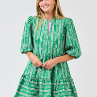 Riley Mini Dress (Green)