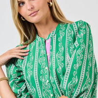 Riley Mini Dress (Green)