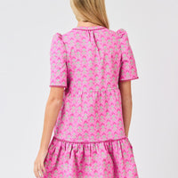 Adelyn Dress (Fuchsia)