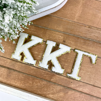 Kappa Kappa Gamma Iron-On Patch Set