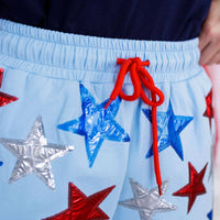 Brianna Cannon - Star Spangled Scuba Shorts