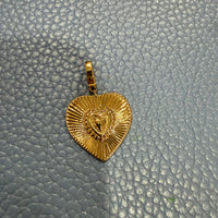 Plated Heart Cora Charm