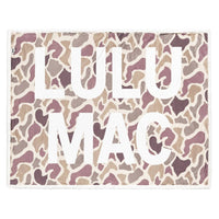 Lulu Mac Camo Blanket