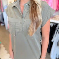 Donna Dress (olive)