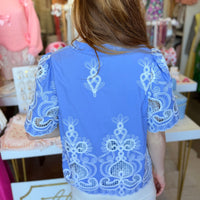 Margaret Top (Blue)