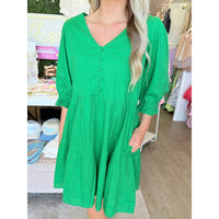Raya Dress (green)