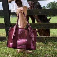 Mulberry Twilly Jelly Tote Bag