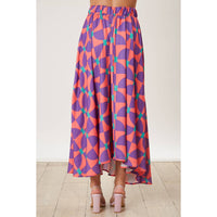 Geometric Print Skirt