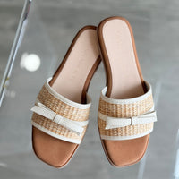 Andrea Raffia Slide