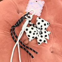Bow Bag Charm (White)