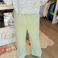 Pintuck Pant (Sage)