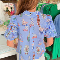 Millie Top (Blue)
