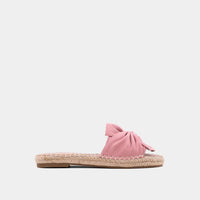 Doris Blush Suede Sandal