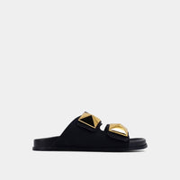 Bernarda Black Matte Slide