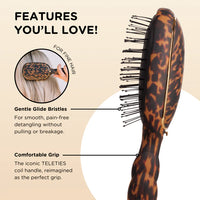 Datangler Hair Brush for Fine Hair (Tortoise)