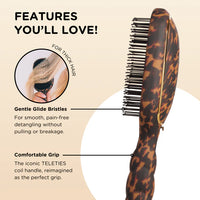 Datangler Hair Brush for Thick Hair (Tortoise)