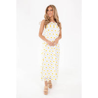 Jenna Tie Strap Midi Dress