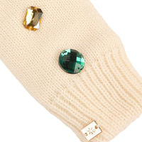 Snow Cute Sparkle Beanie and Mittens Set