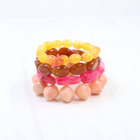 Joplin Marble Beaded Bracelet Set