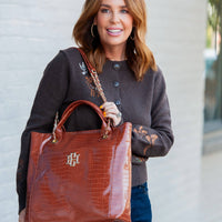 Kinzley Tote Saddle Purse
