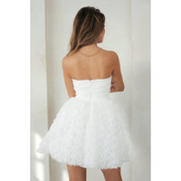 Organza Off Shoulder Dress