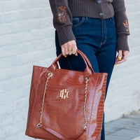 Kinzley Tote Saddle Purse