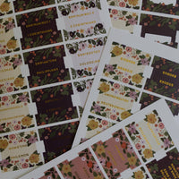 Magnolia Floral Bible Tabs