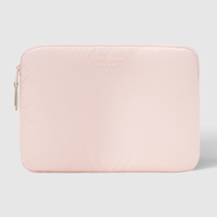 Kate Spade Puffer Laptop Sleeve 14" Chalk Pink